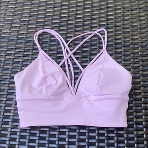 Pink Lululemon Sports Bra